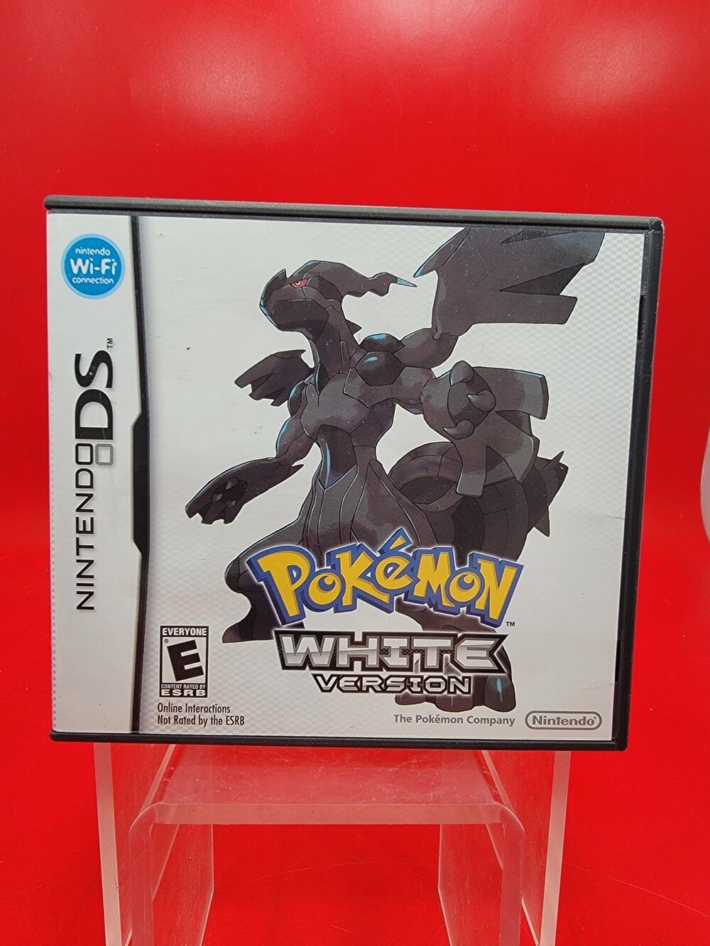 Pokemon White Nintendo DS Authentic Tested & Working W/ Case & Manuals.